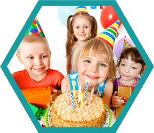 bambini festa di compleanno